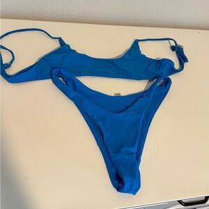 SHEIN Blue Bikini Set